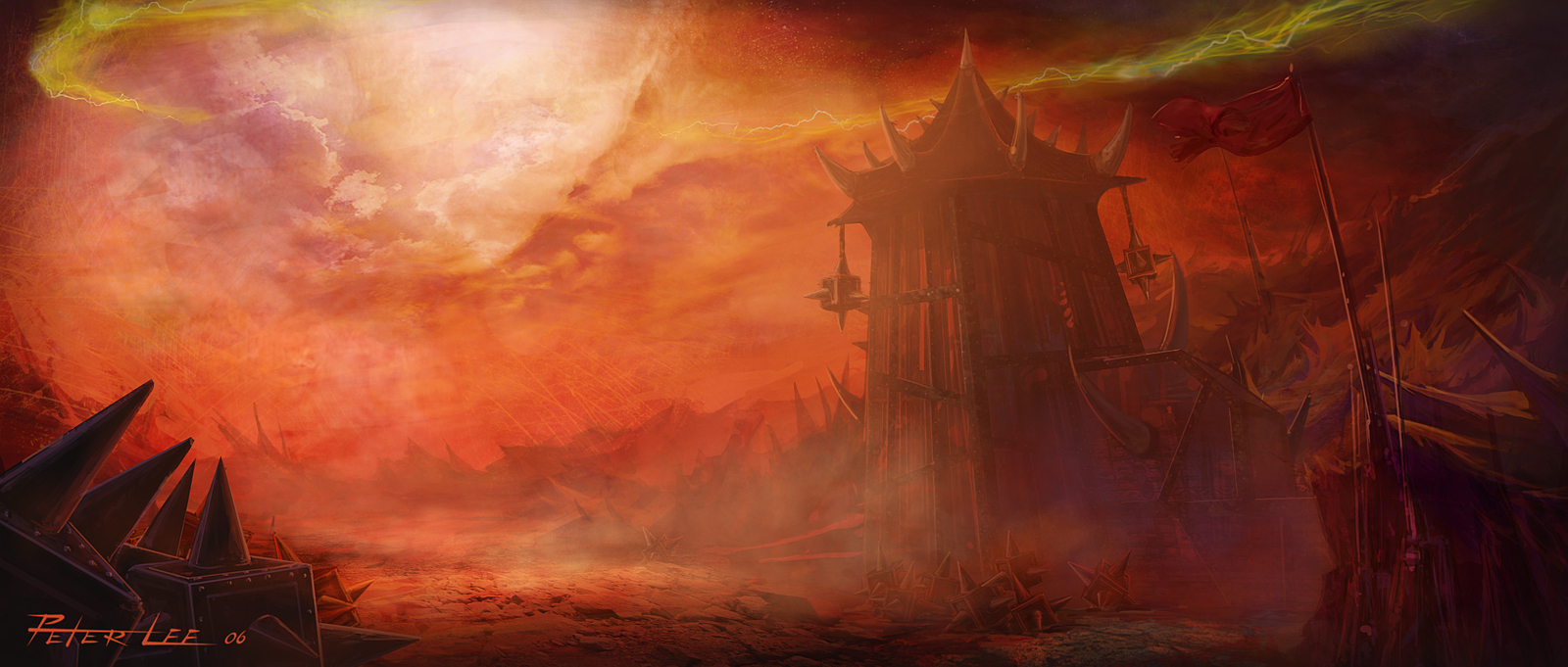 Concept Art Shadowmoon Valley World Of Warcraft Warcraft Art